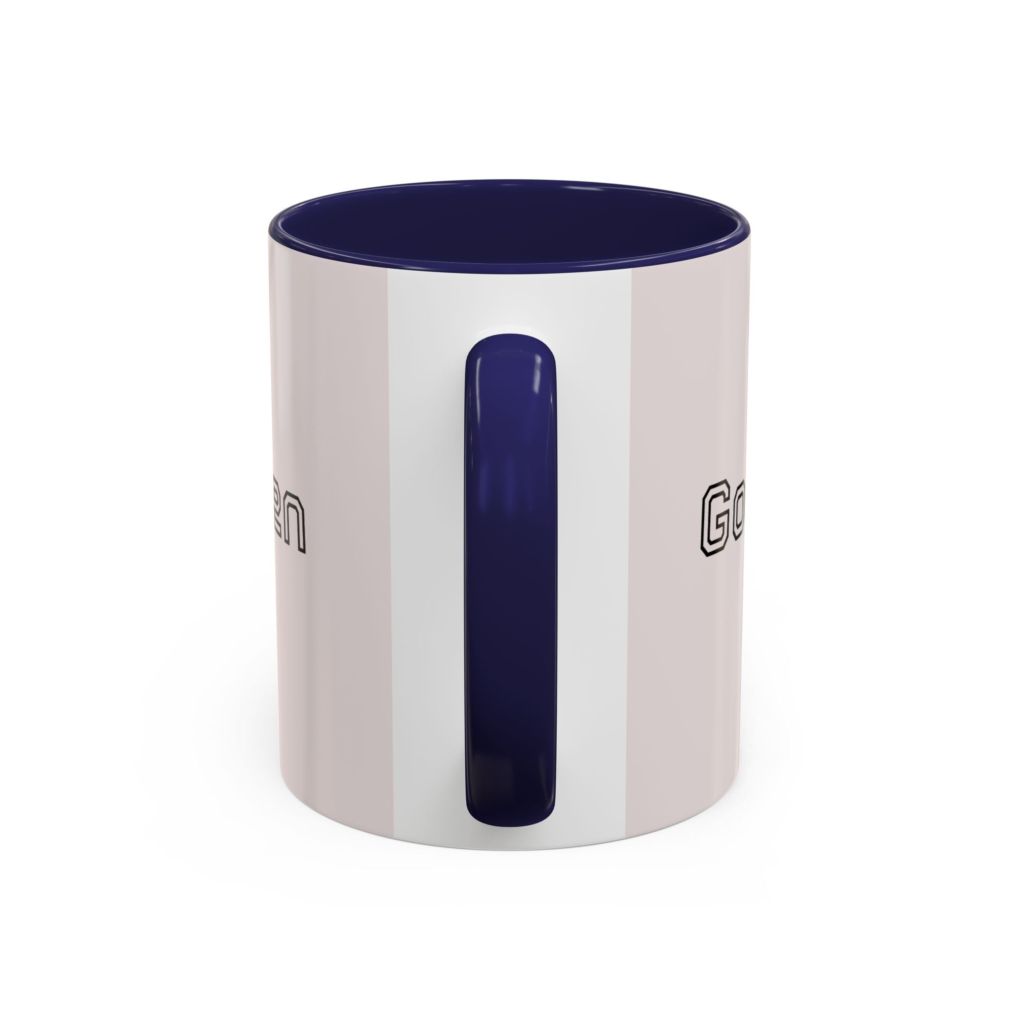 Motivational Accent Coffee Mug — "God Made It Happen" Inspirational Latte Mug