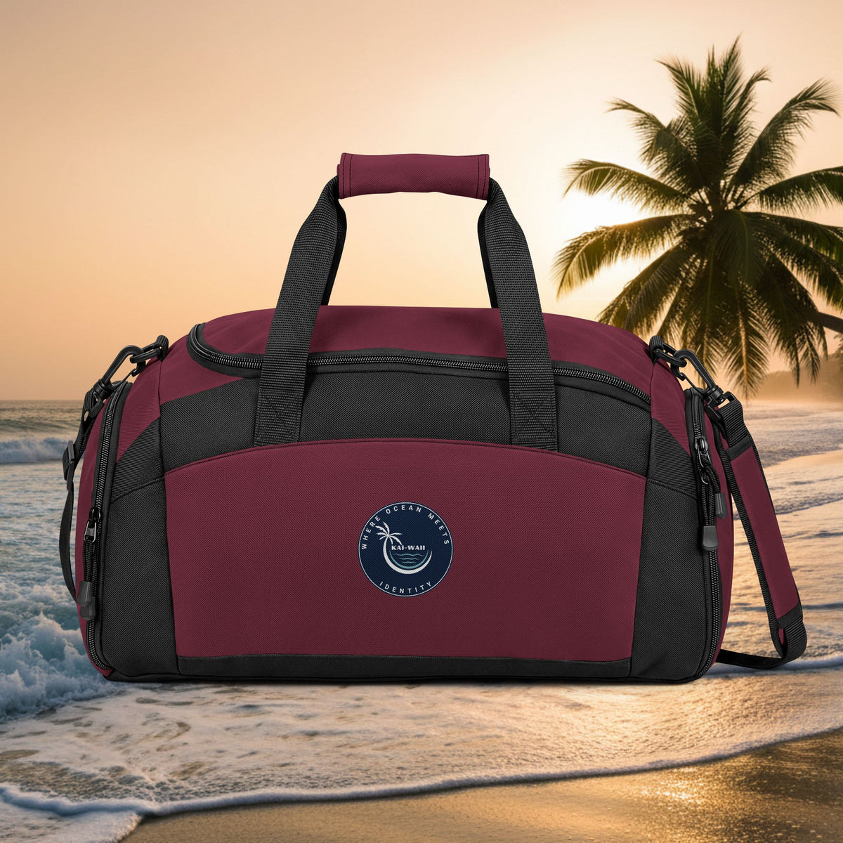Gym Bag — Coastal Whale Logo Duffel