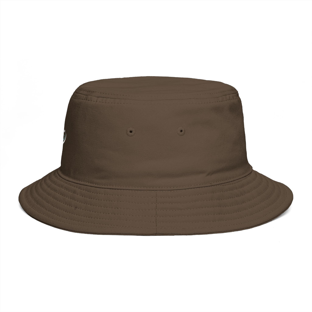 Bucket Hat – 'Kai-Waii' Tropical Palm Logo Beach Bucket Hat