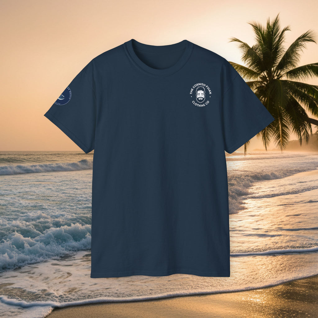 'The Cornish Fijian' Logo Medium Weight T-Shirt