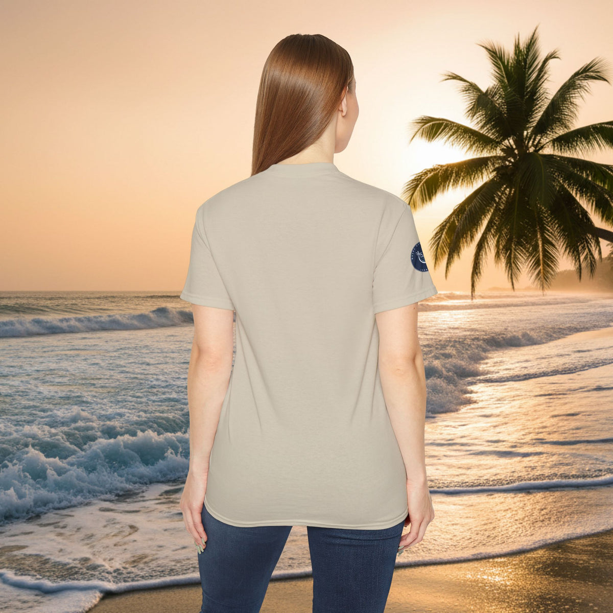 T-Shirt — KAI-WAII 'Paws and Relax' Beach Dog Graphic Tee