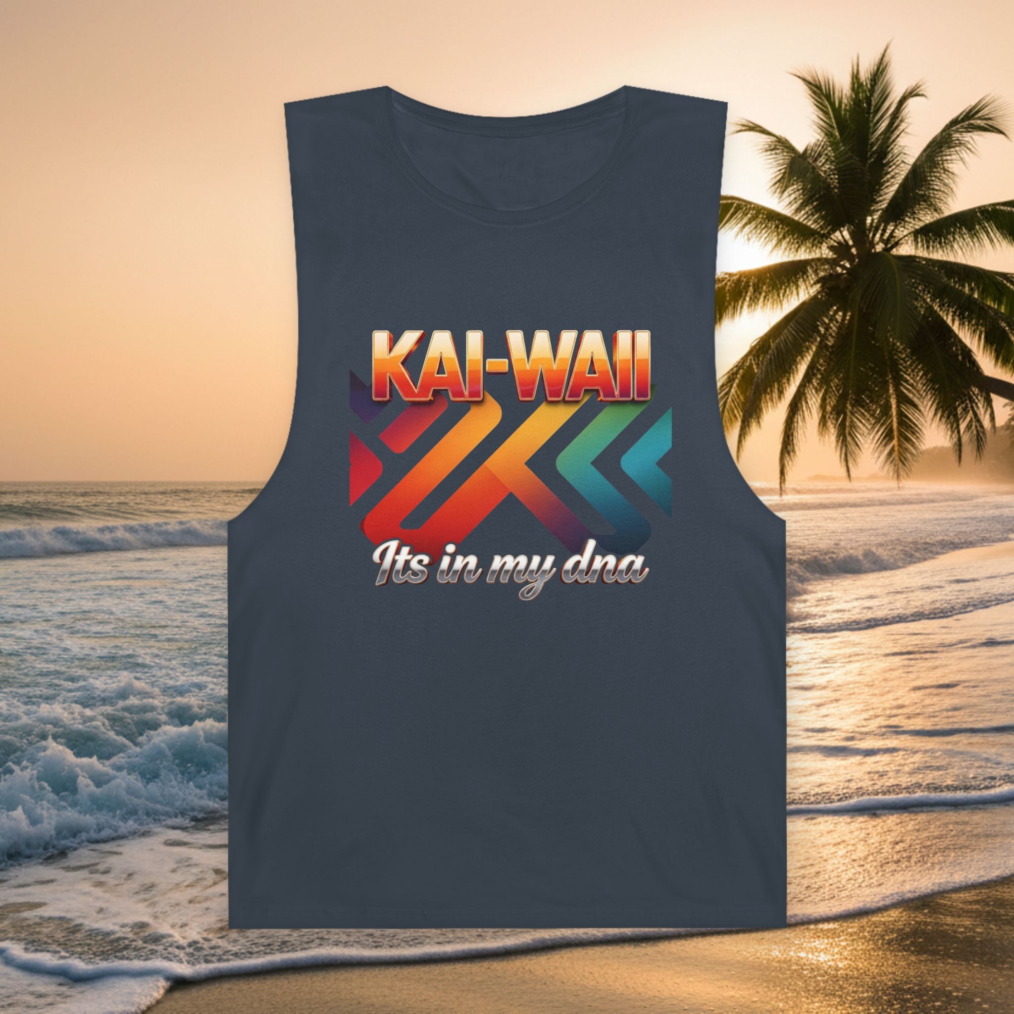 Tank Top — Retro "KAI-WAII It's in my dna" Graphic