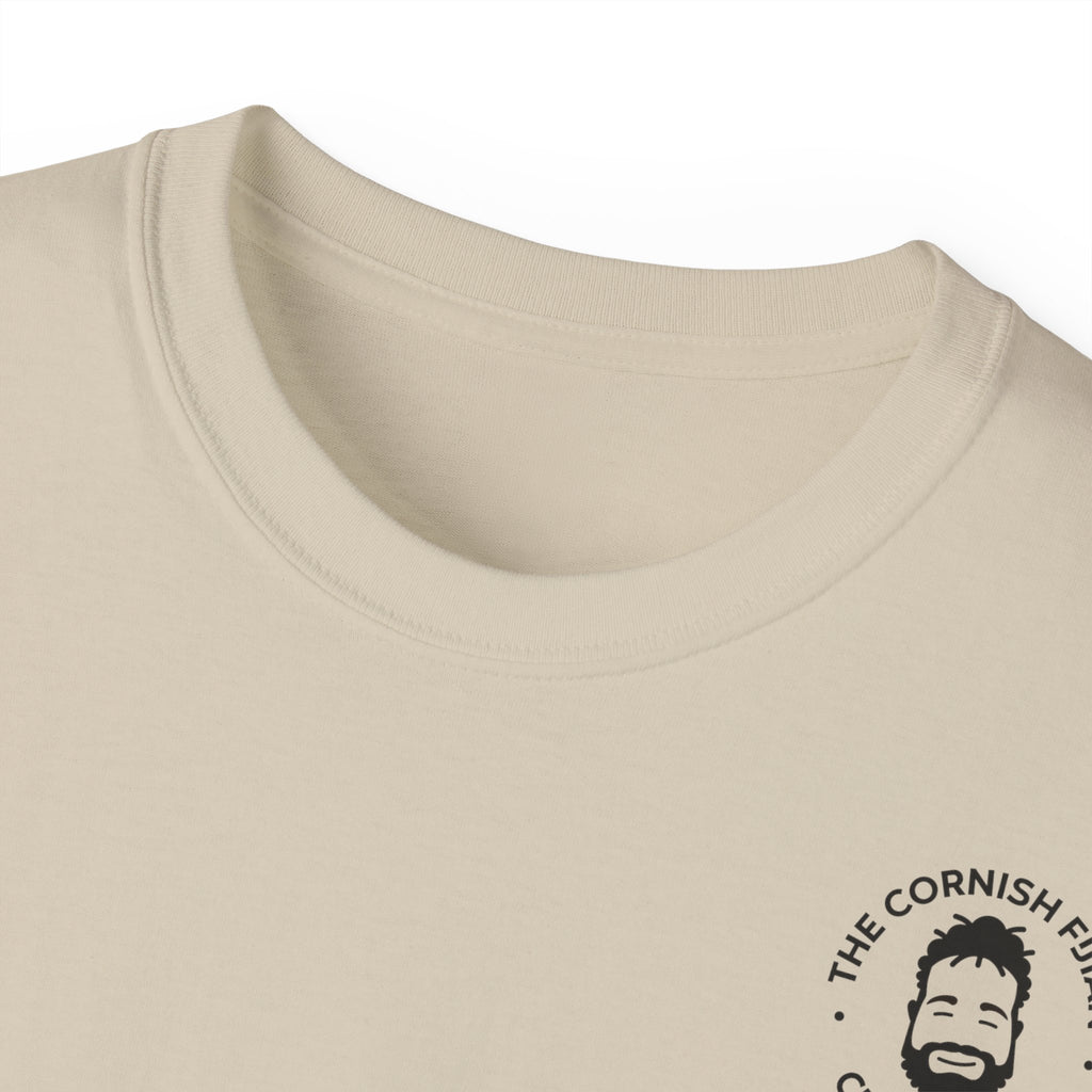 'The Cornish Fijian' Logo Medium Weight T-Shirt