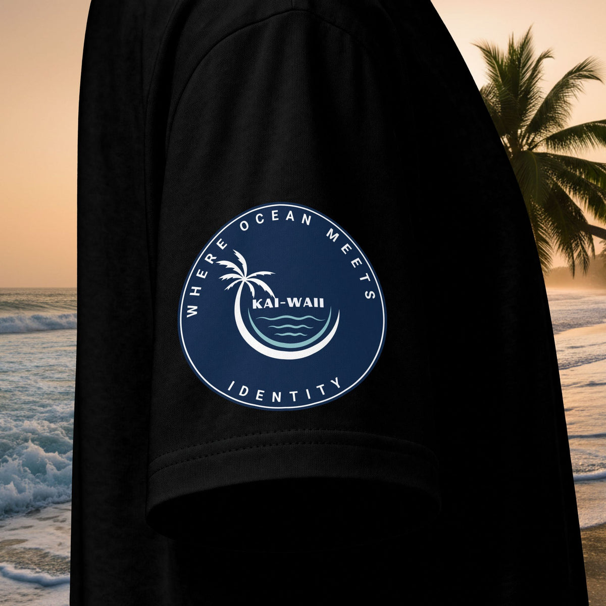 Ocean Escape T-Shirt — "KAI-WAII" Whale Graphic Premium Beach Tee