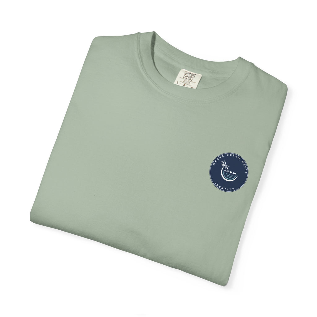 Graphic T-Shirt — "Shit I Don't Have Time For" Beach Sunset Crew Tee