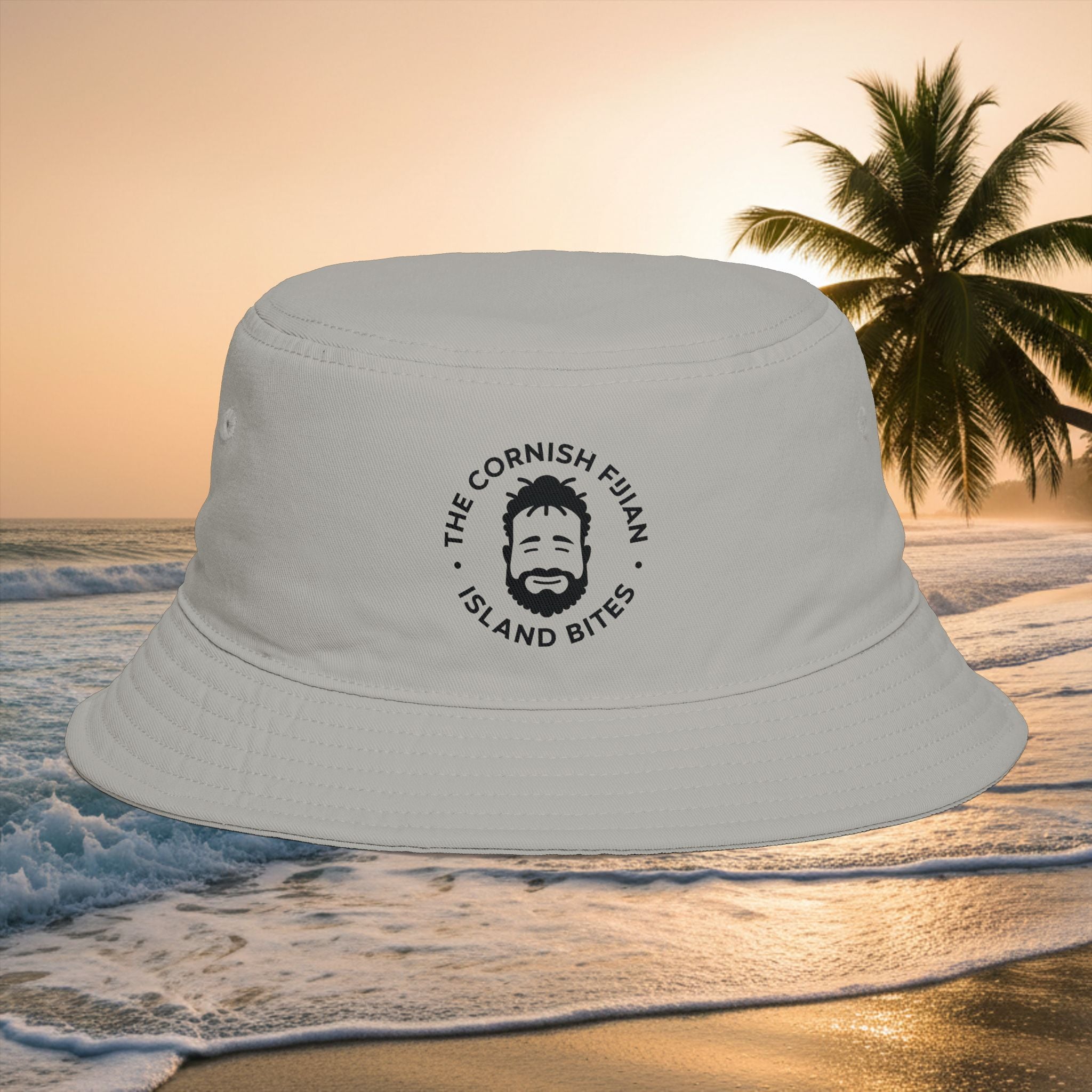 'The Cornish Fijian' Clothing Co. Embroidered Bucket Hat (Adult)