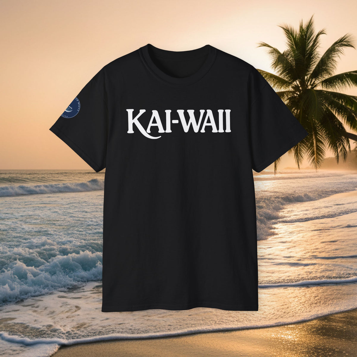 KAI-WAII Sunset Surf T-Shirt