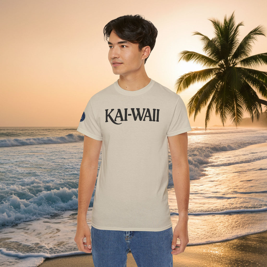 KAI-WAII Beach T-Shirt — Vintage Hawaiian Surf Tee