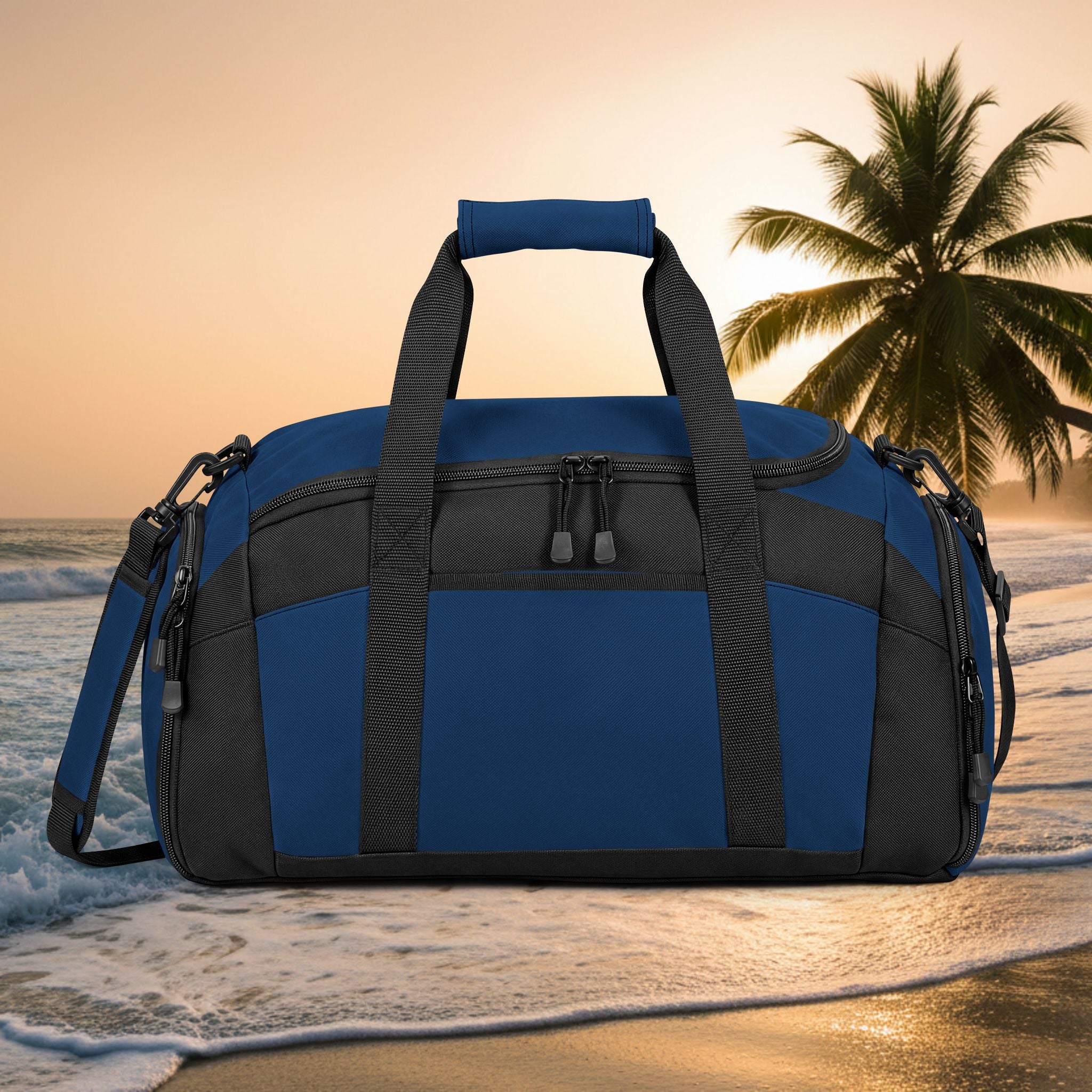 Gym Bag — Coastal Whale Logo Duffel