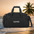 Kawaii Logo Gym Bag — Durable Black Workout Duffel
