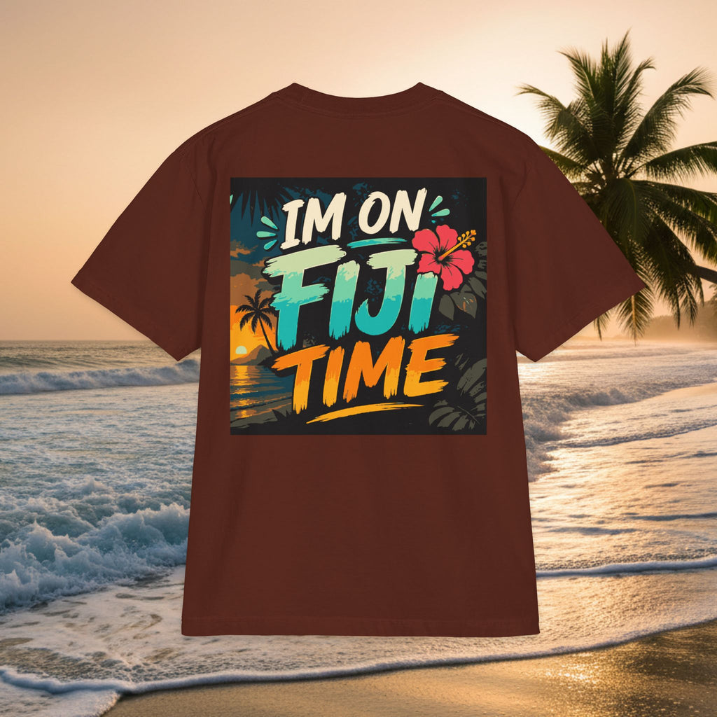 'I'm on Fiji Time' - Premium Tropical Vacation Tee