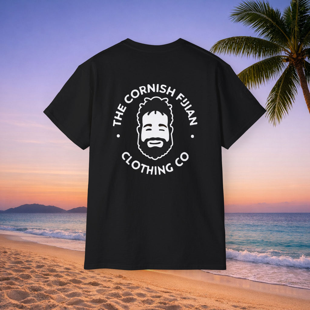 'The Cornish Fijian' Logo Tee — Medium weight T-shirt