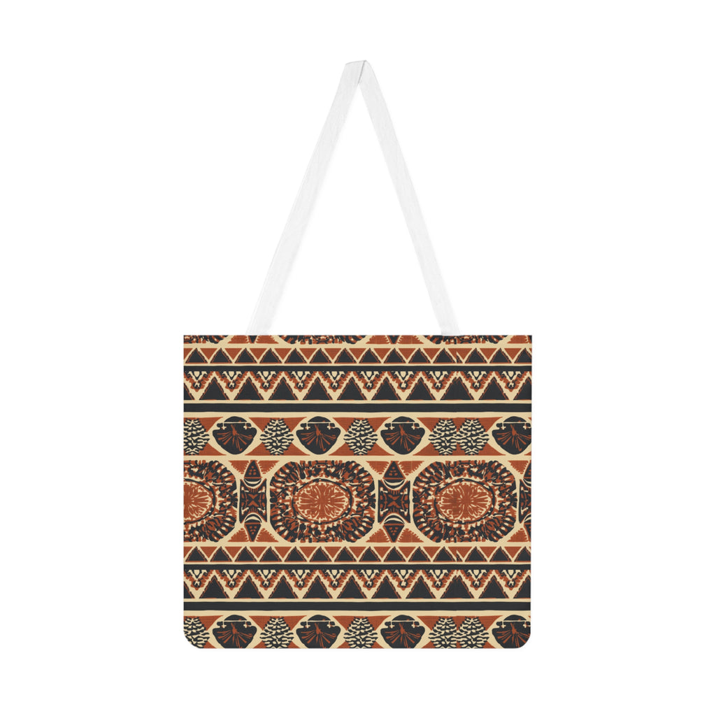 Tribal Print Tote Bag — Boho Aztec Shoulder Tote