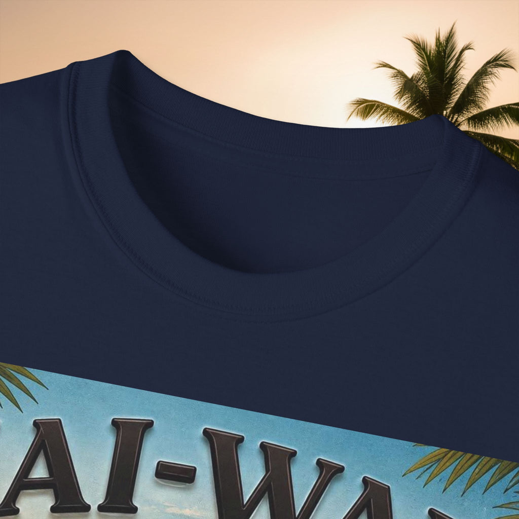 T-Shirt — KAI-WAII 'Paws and Relax' Beach Dog Graphic Tee