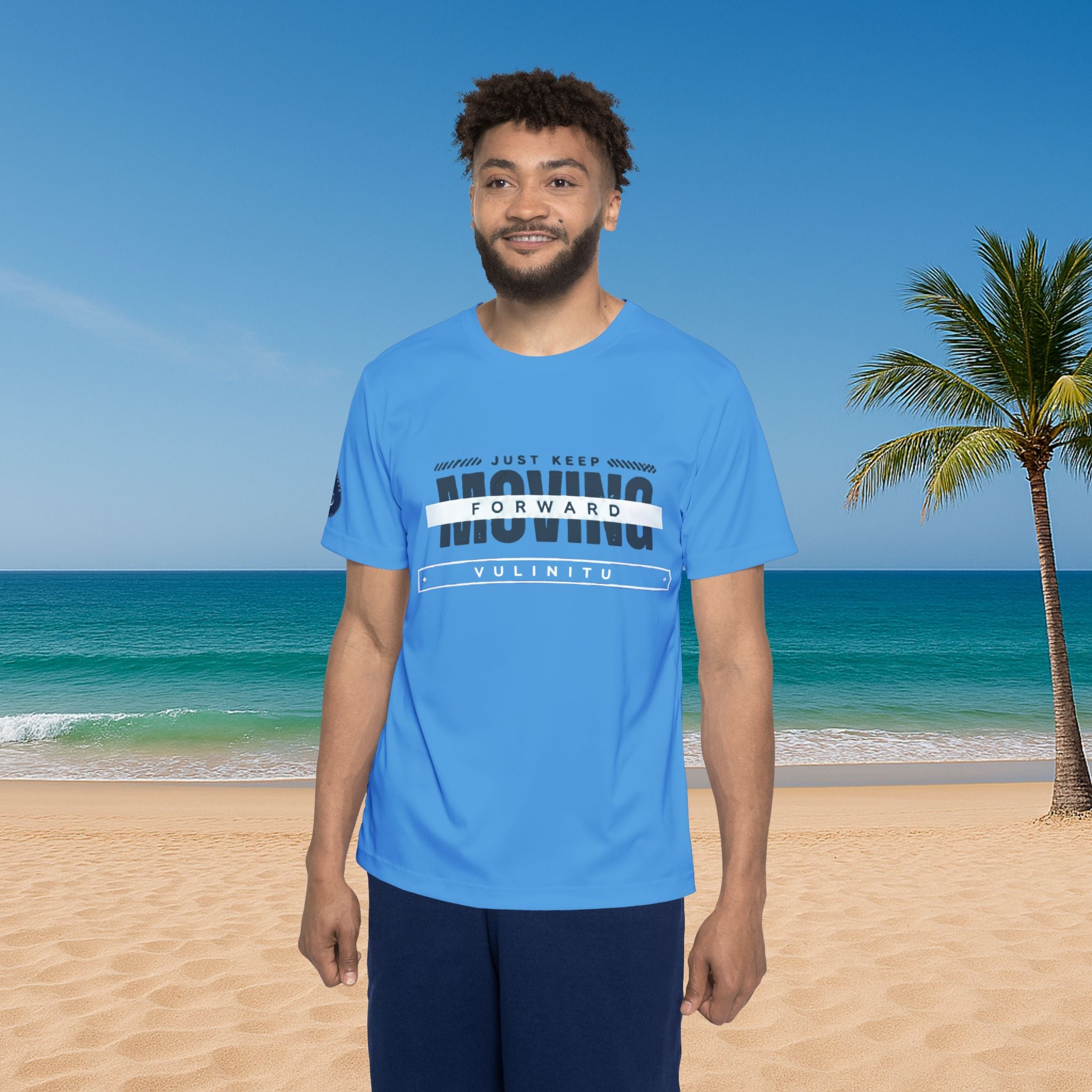QVSOB - United Kingdom - Sky Blue Men's Sports Jersey