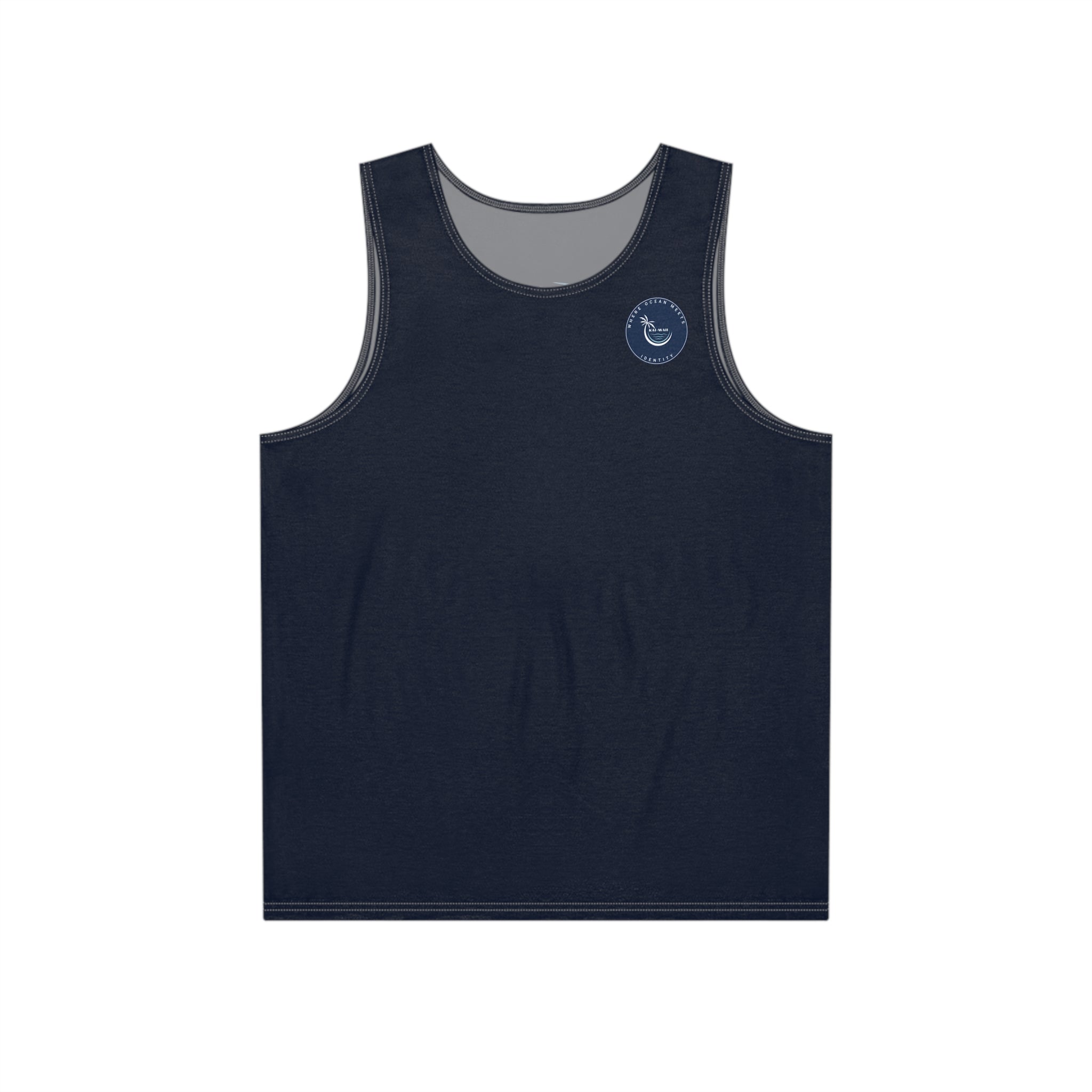 'Ocean Is My Escape'— Men's Marine Wildlife Graphic Tank Top