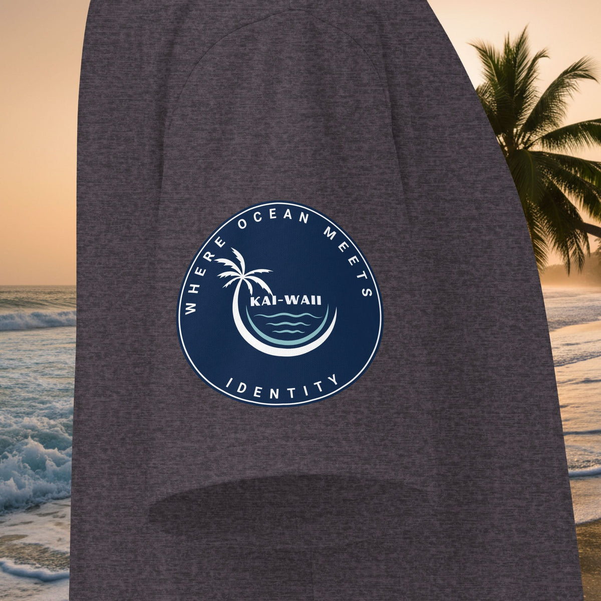Ocean Escape T-Shirt — "KAI-WAII" Whale Graphic Premium Beach Tee