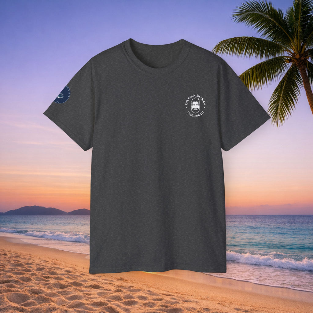 'The Cornish Fijian' Logo Tee — Medium weight T-shirt