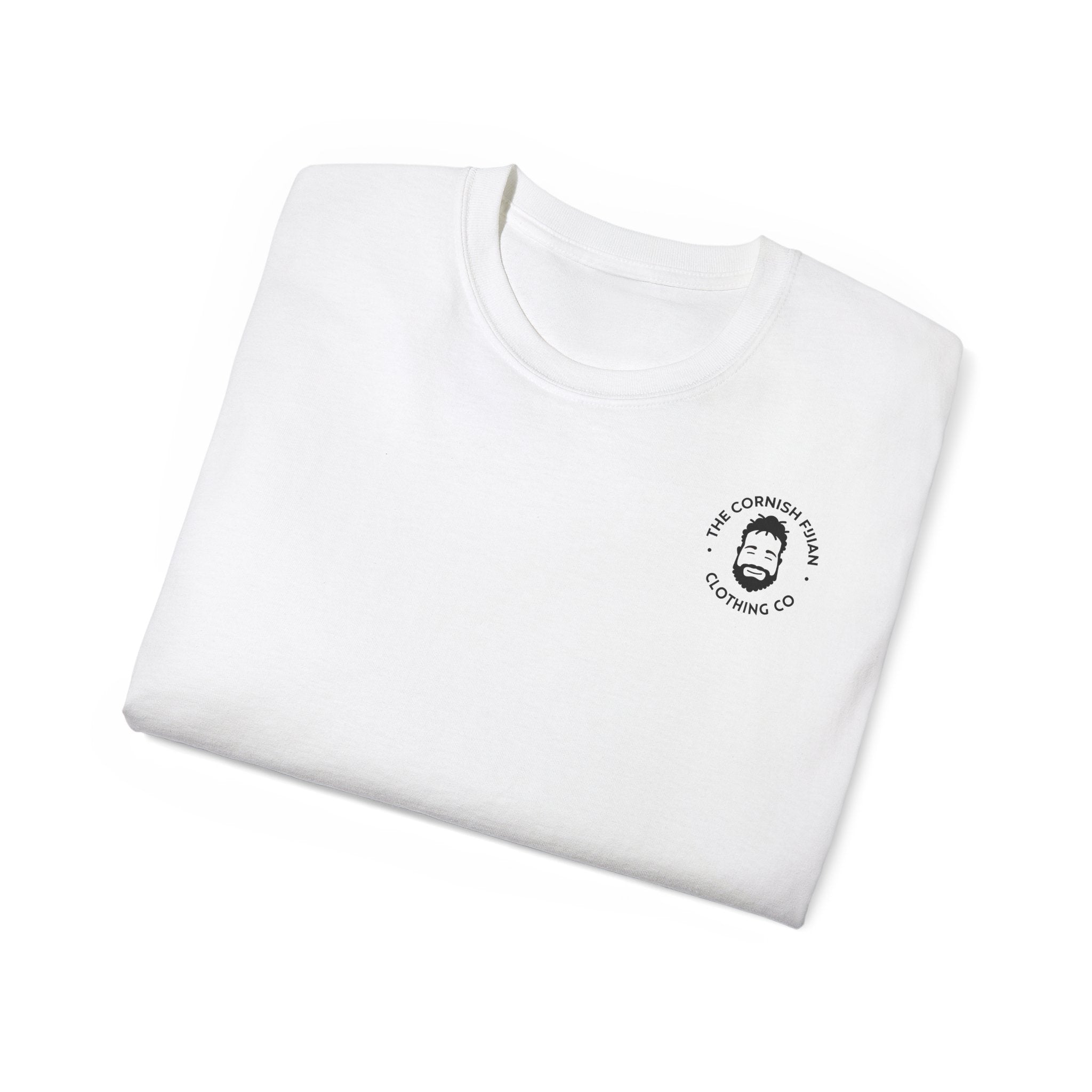 'The Cornish Fijian' Logo Medium Weight T-Shirt