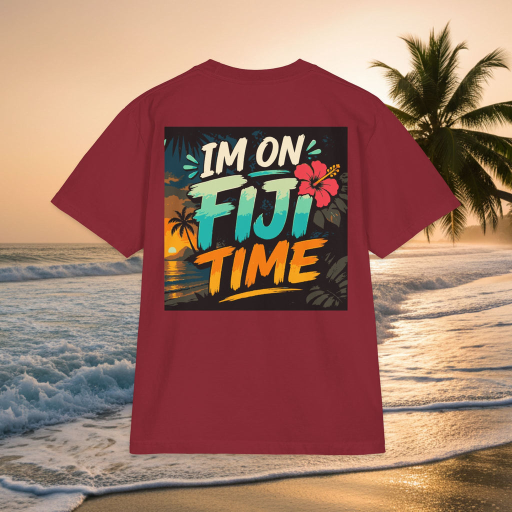'I'm on Fiji Time' - Premium Tropical Vacation Tee