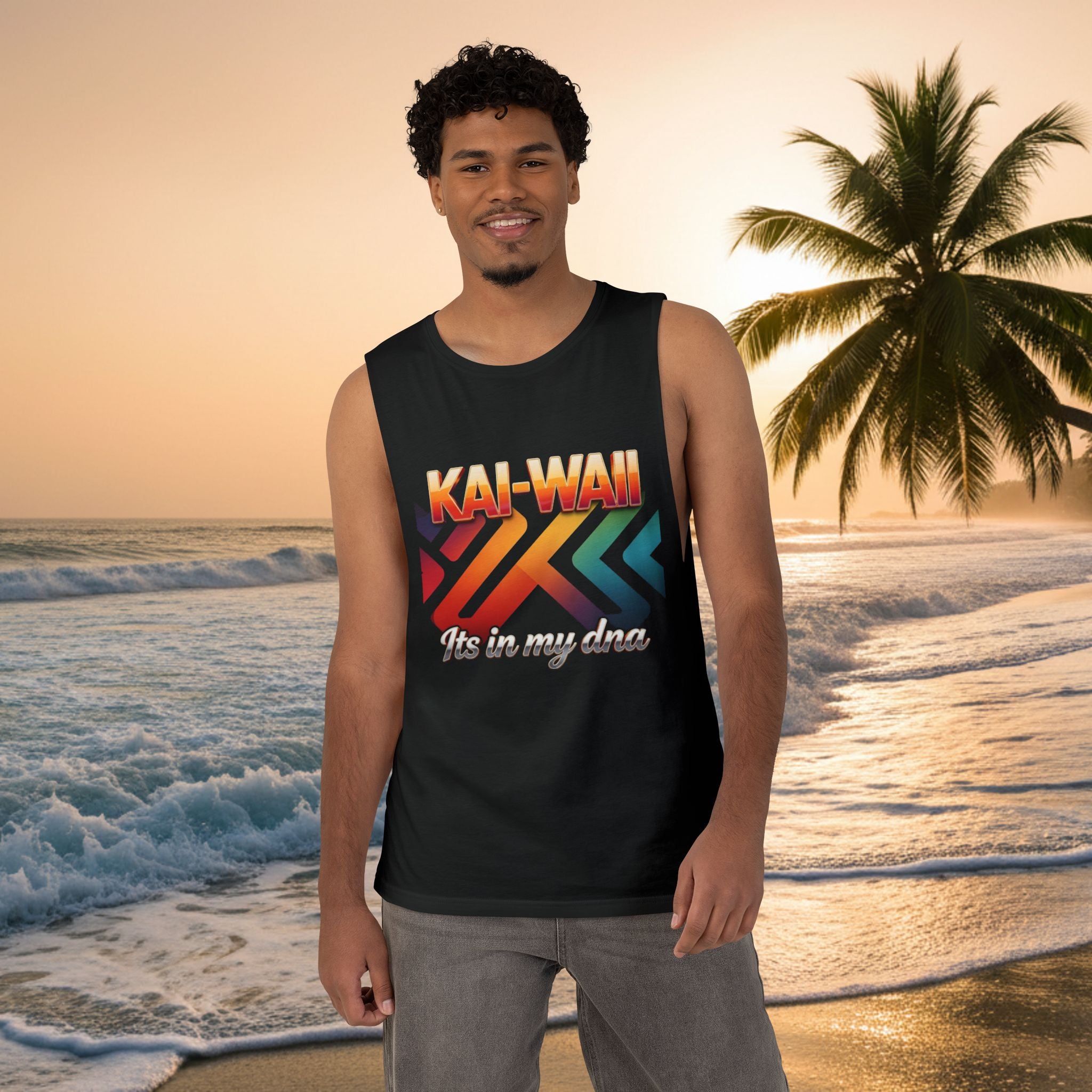 Tank Top — Retro "KAI-WAII It's in my dna" Graphic