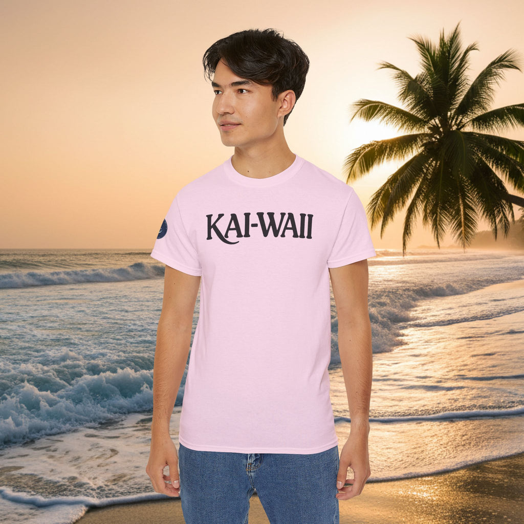 KAI-WAII Beach T-Shirt — Vintage Hawaiian Surf Tee
