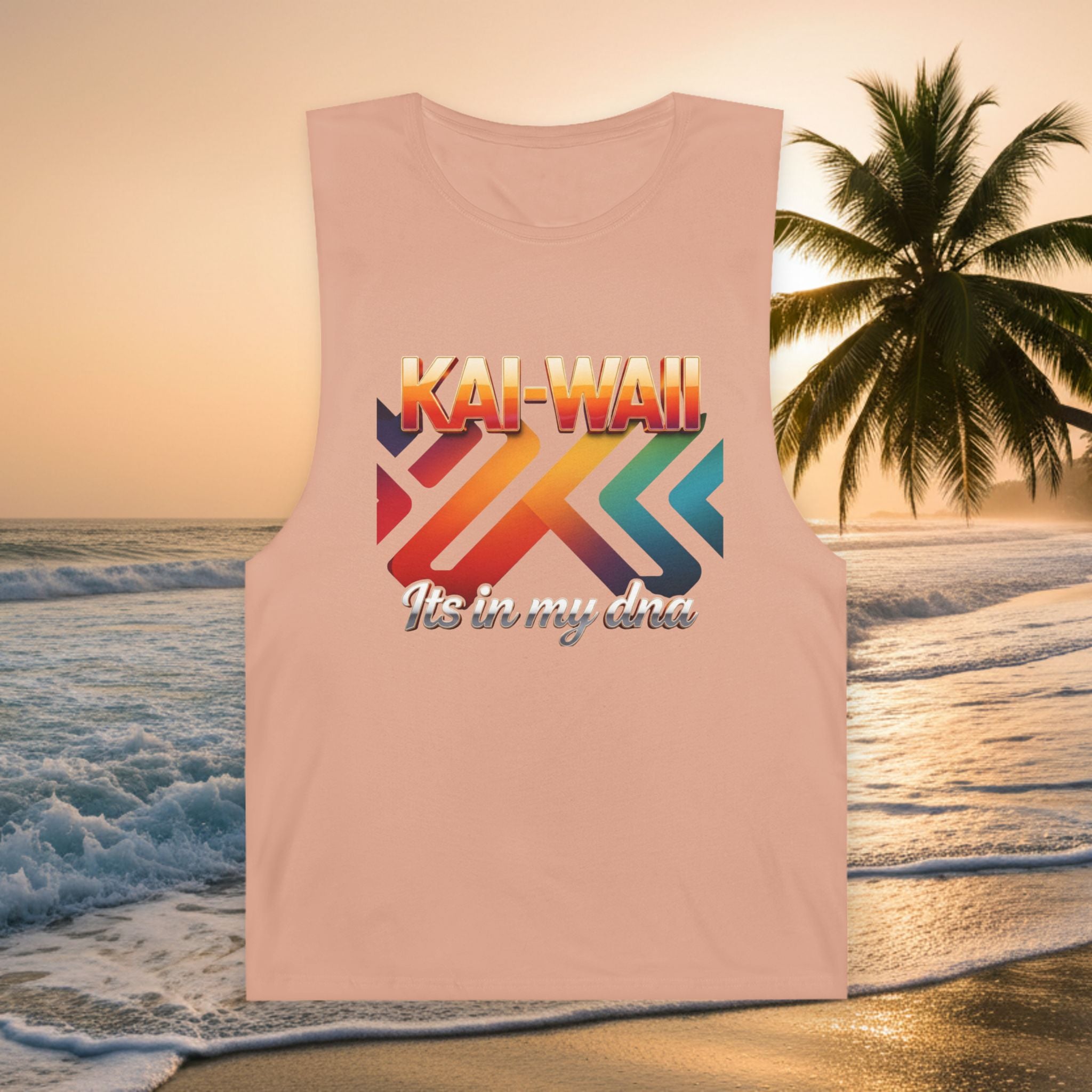 Tank Top — Retro "KAI-WAII It's in my dna" Graphic