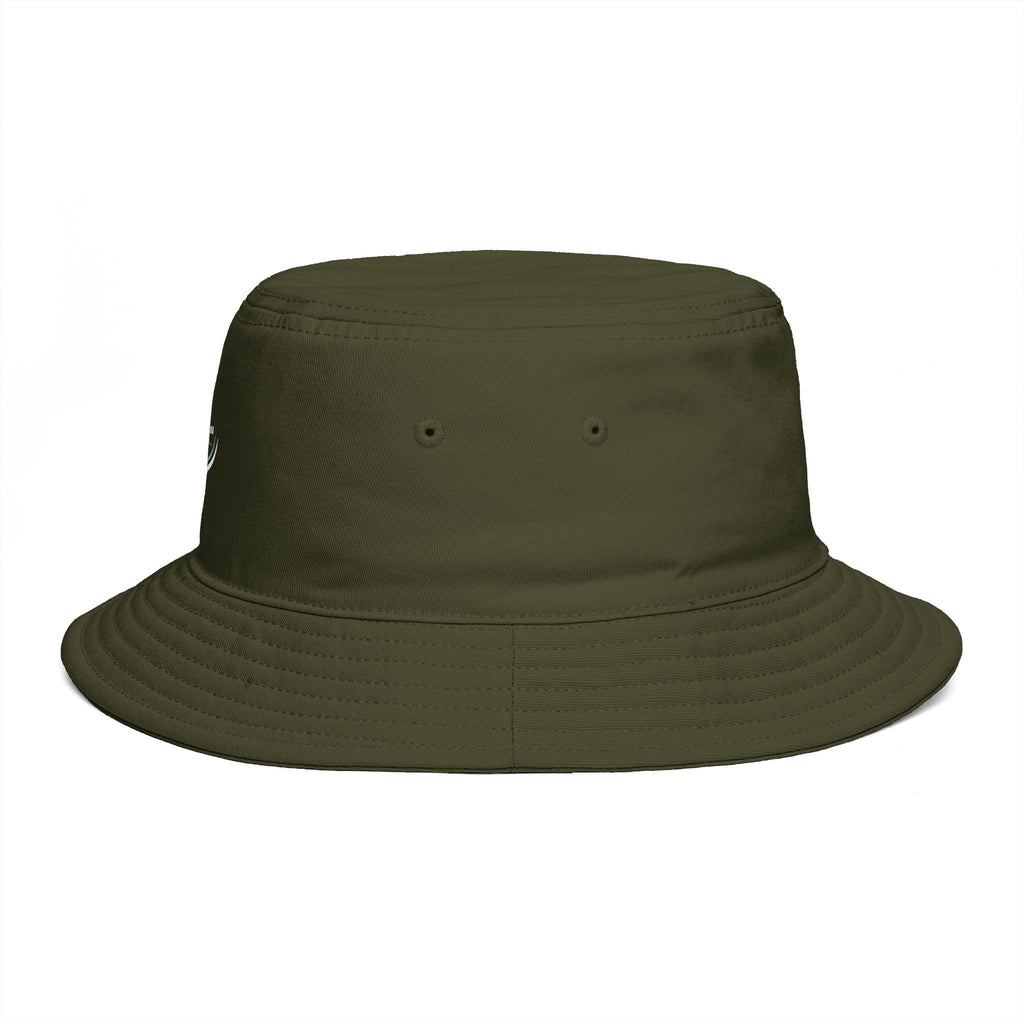 Bucket Hat – 'Kai-Waii' Tropical Palm Logo Beach Bucket Hat