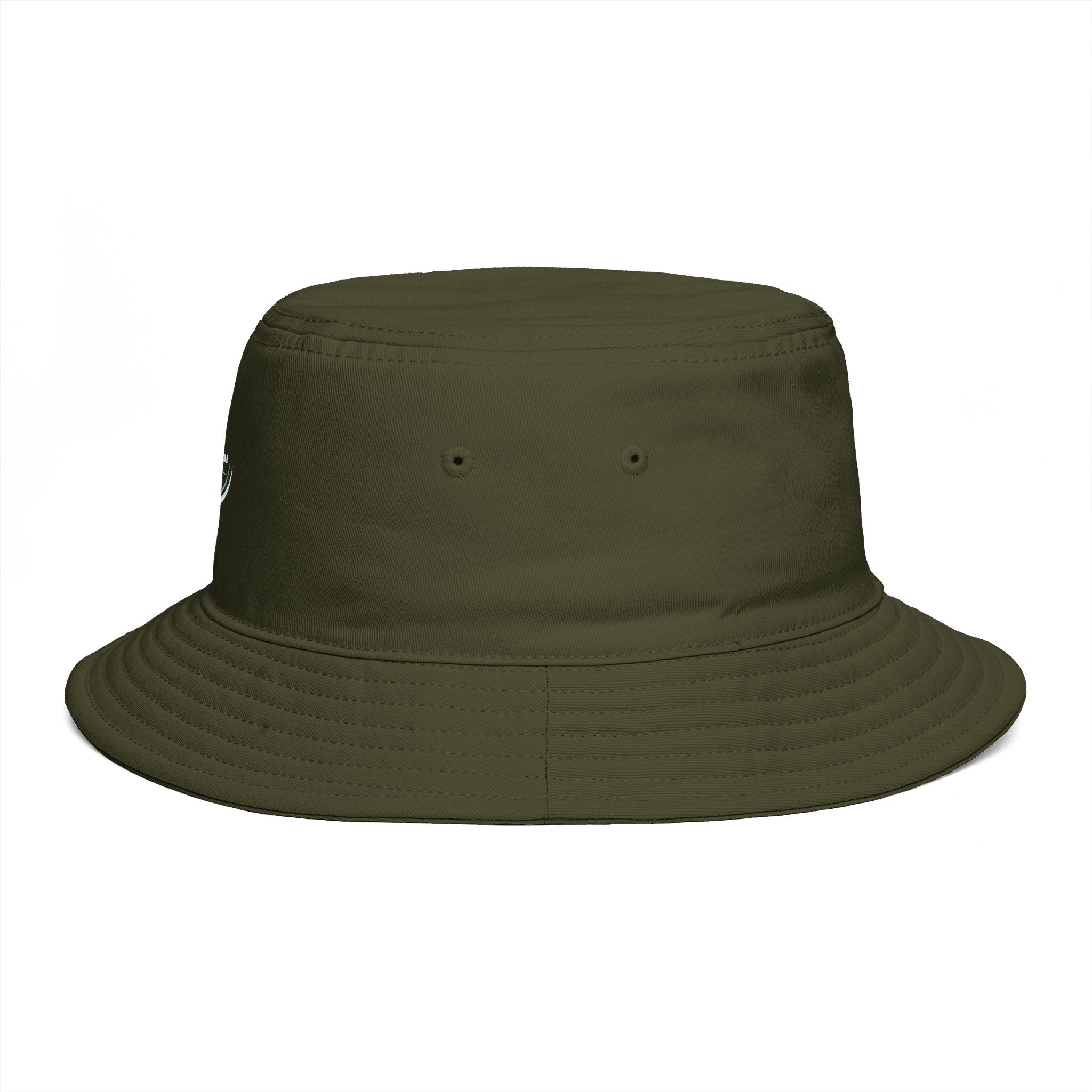 Bucket Hat – 'Kai-Waii' Tropical Palm Logo Beach Bucket Hat