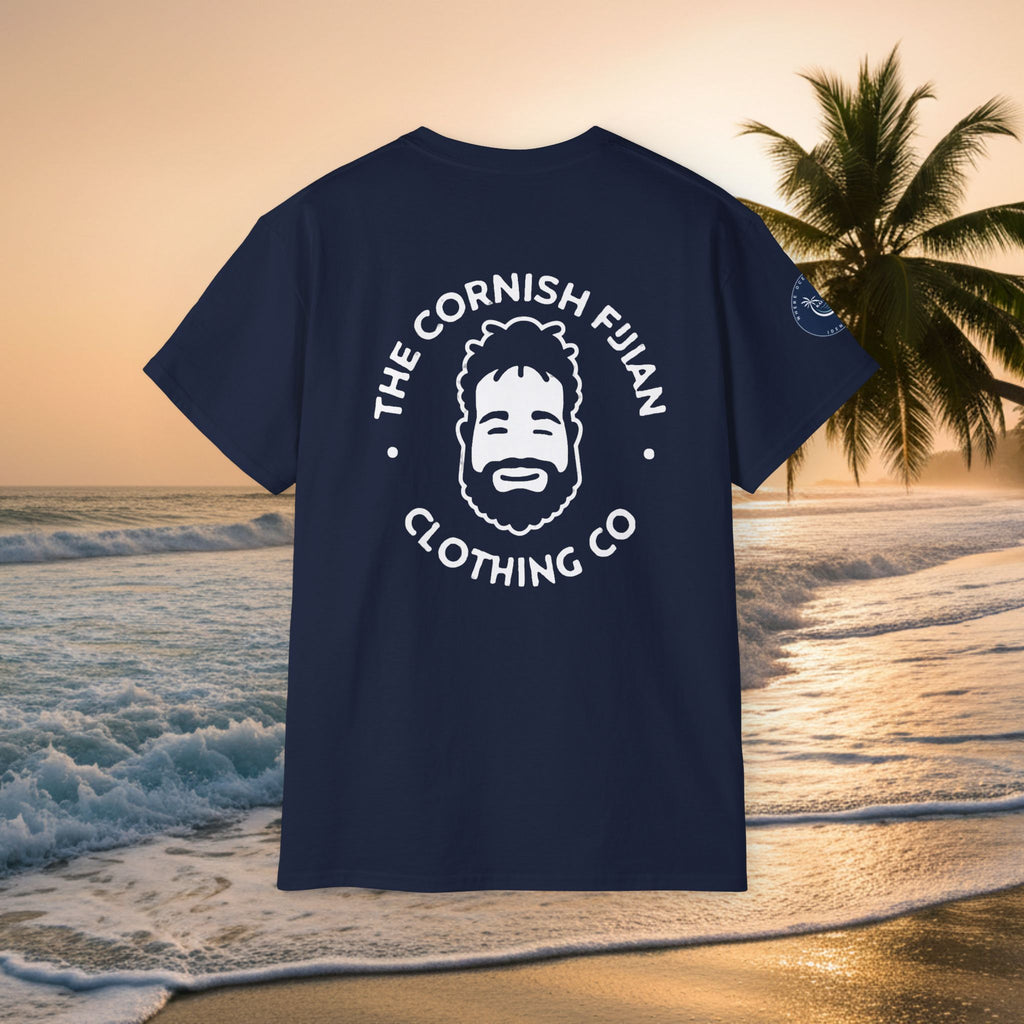 'The Cornish Fijian' Logo Medium Weight T-Shirt