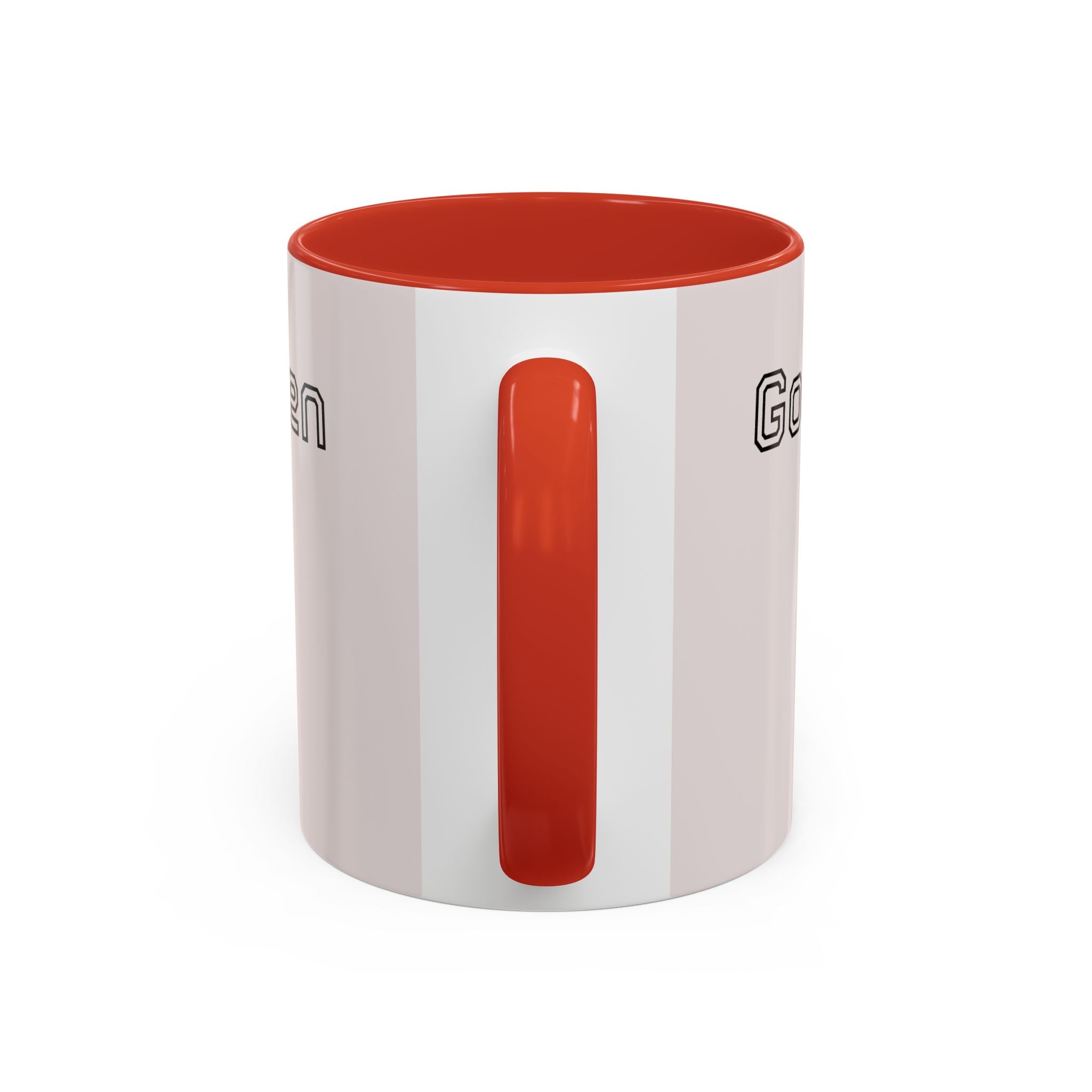 Motivational Accent Coffee Mug — "God Made It Happen" Inspirational Latte Mug