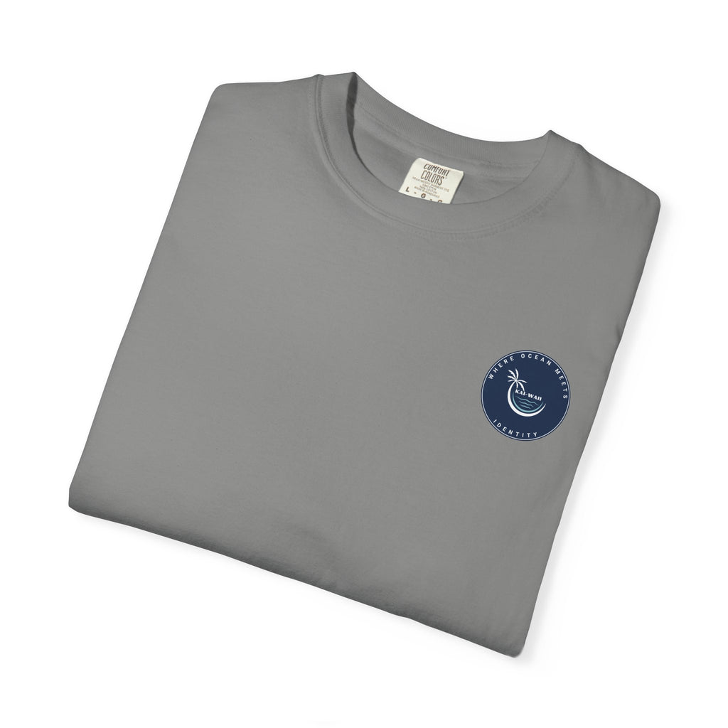 Graphic T-Shirt — "Shit I Don't Have Time For" Beach Sunset Crew Tee