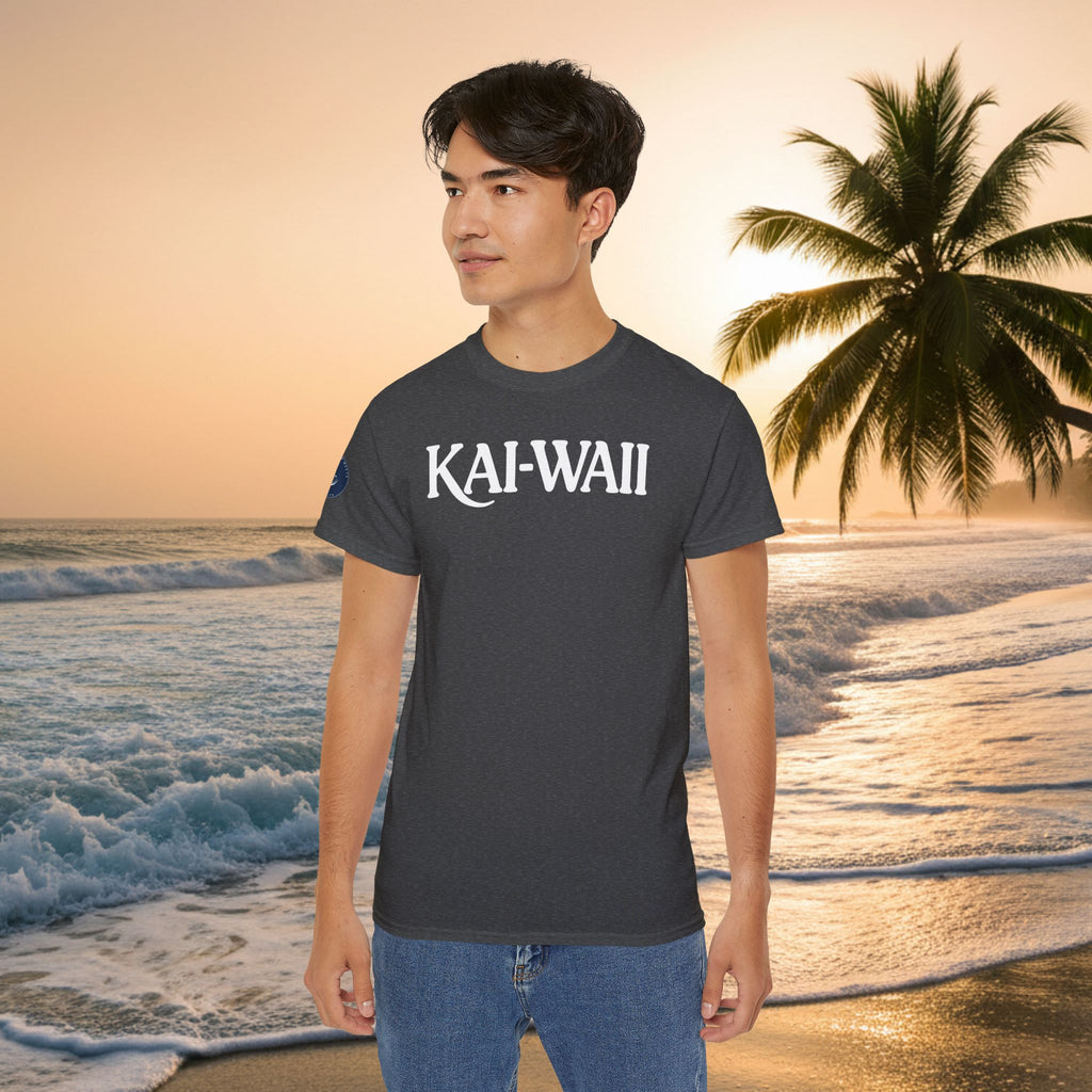 KAI-WAII Beach T-Shirt — Vintage Hawaiian Surf Tee