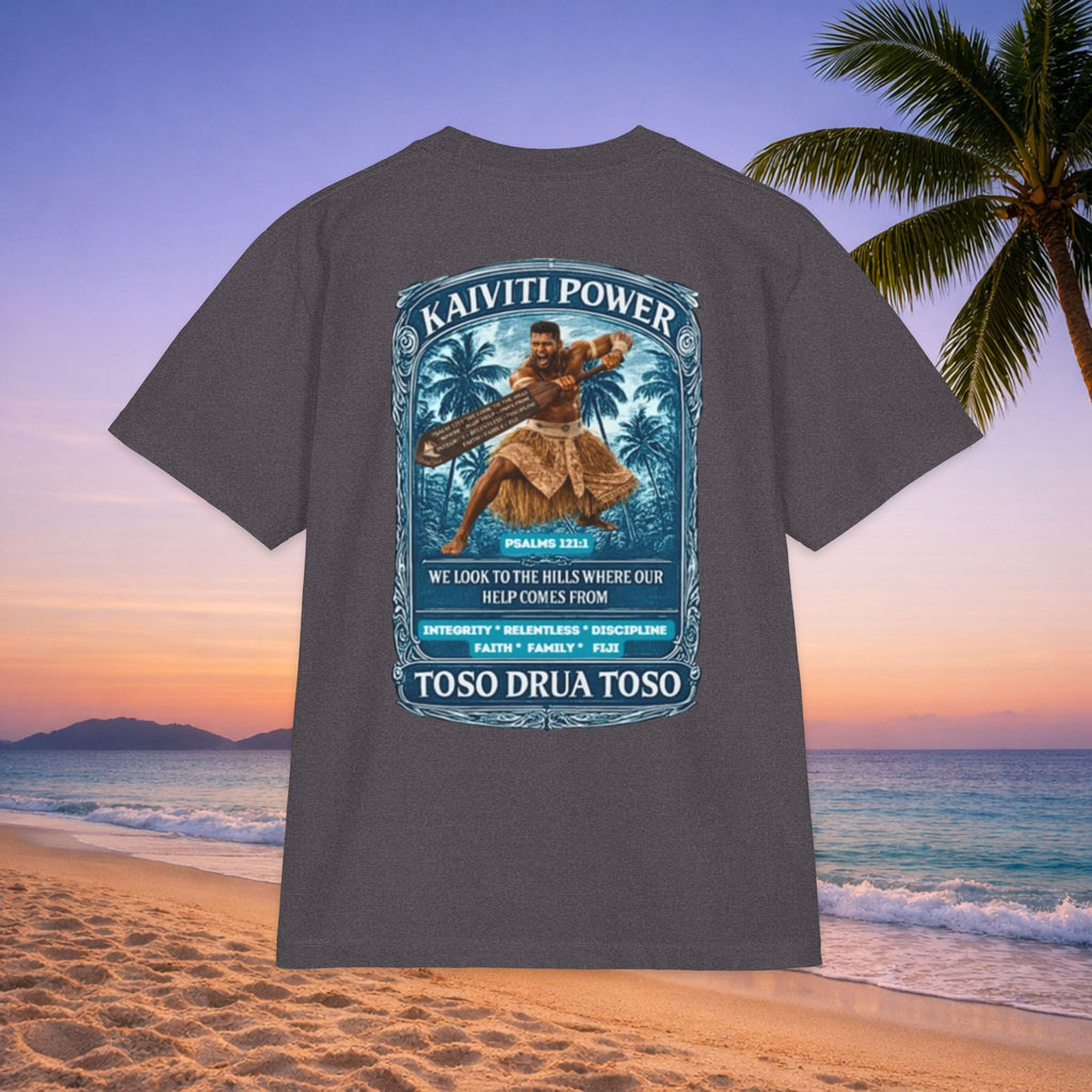 Kaiviti Power Toso Drua Toso - Premium Quality T-Shirt