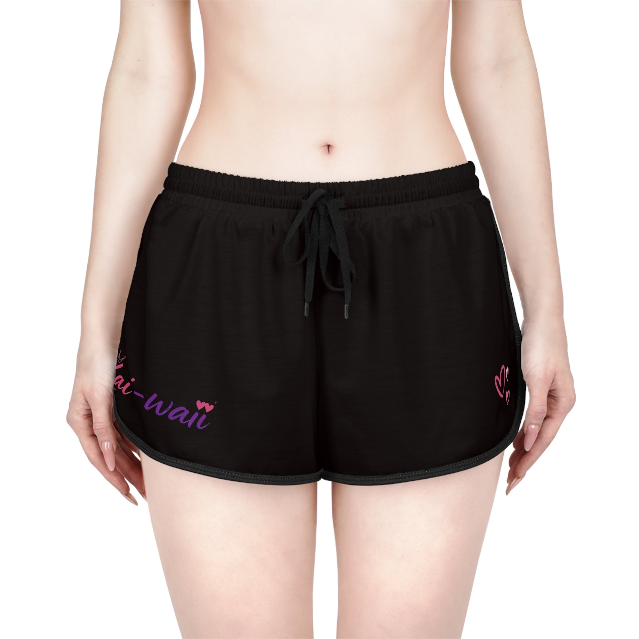 Women's KAI-WAII Heart Lounge Shorts - Cute Casual Sleepwear