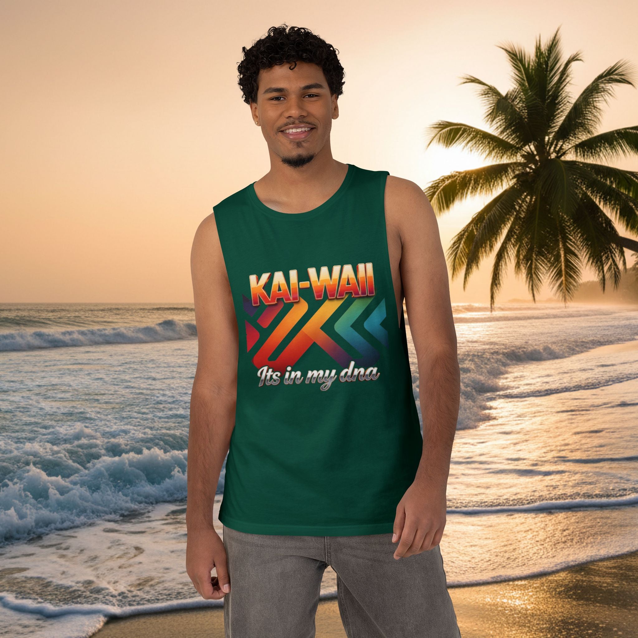 Tank Top — Retro "KAI-WAII It's in my dna" Graphic