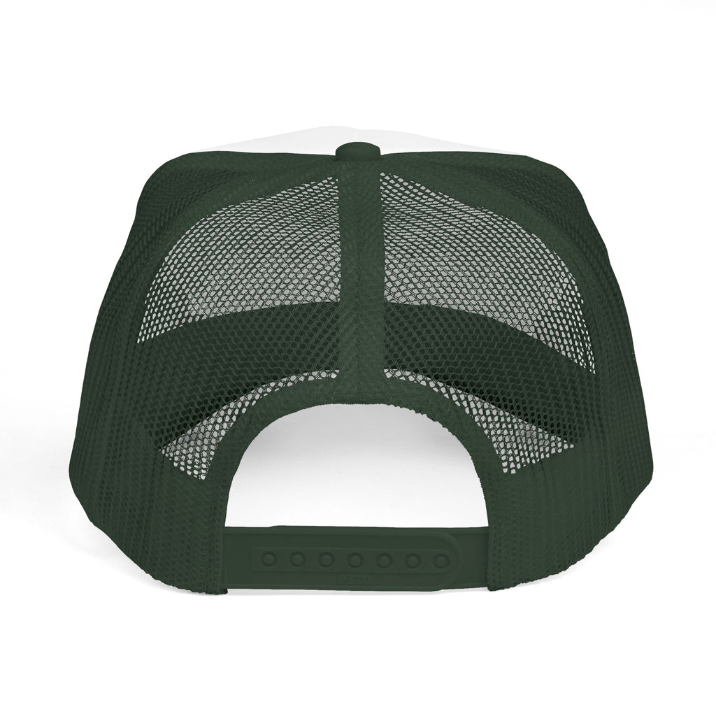 Coastal Vibes Trucker Cap — Ocean Club Palm Patch Snapback