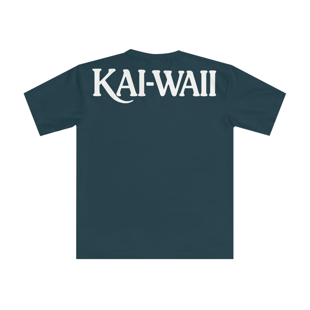 Kai-Waii Back Logo Men's Loose T‑Shirt — Casual Streetwear AOP