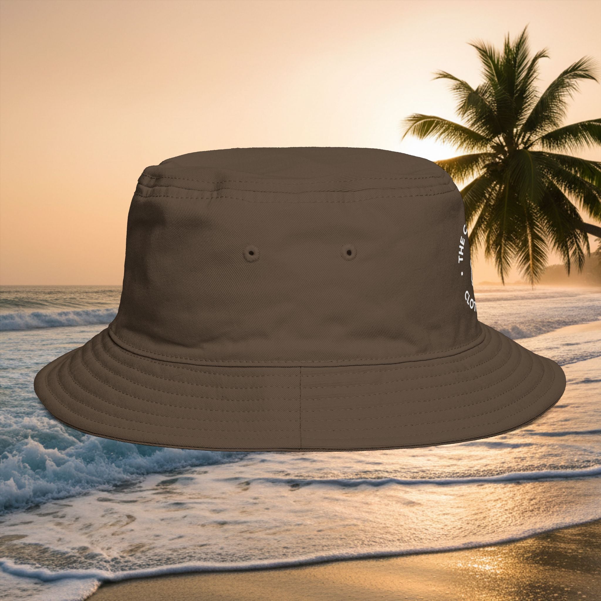 'The Cornish Fijian' Clothing Co. Embroidered Bucket Hat (Adult)