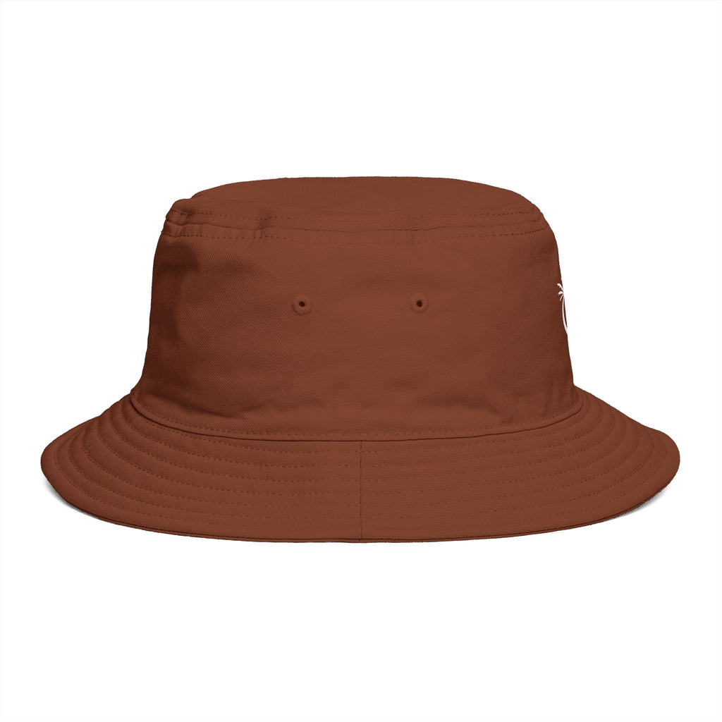 Bucket Hat – 'Kai-Waii' Tropical Palm Logo Beach Bucket Hat