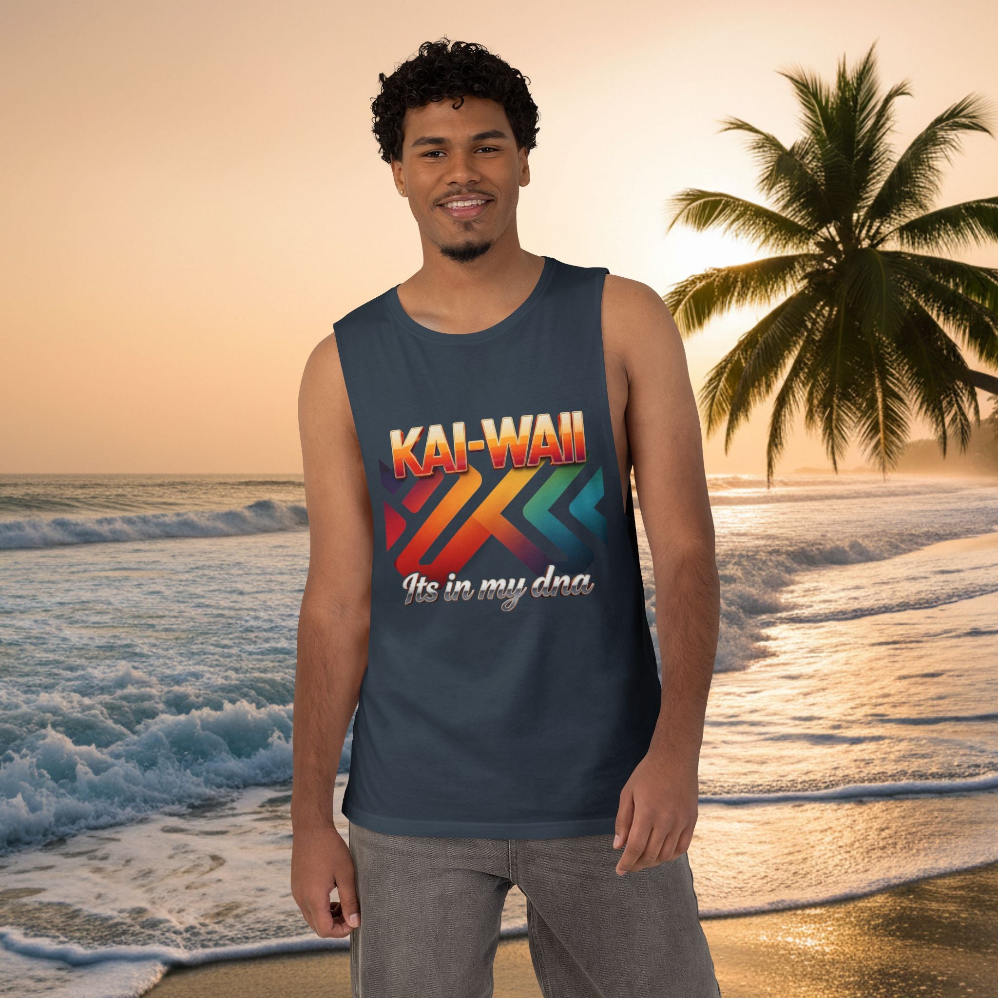 Tank Top — Retro "KAI-WAII It's in my dna" Graphic