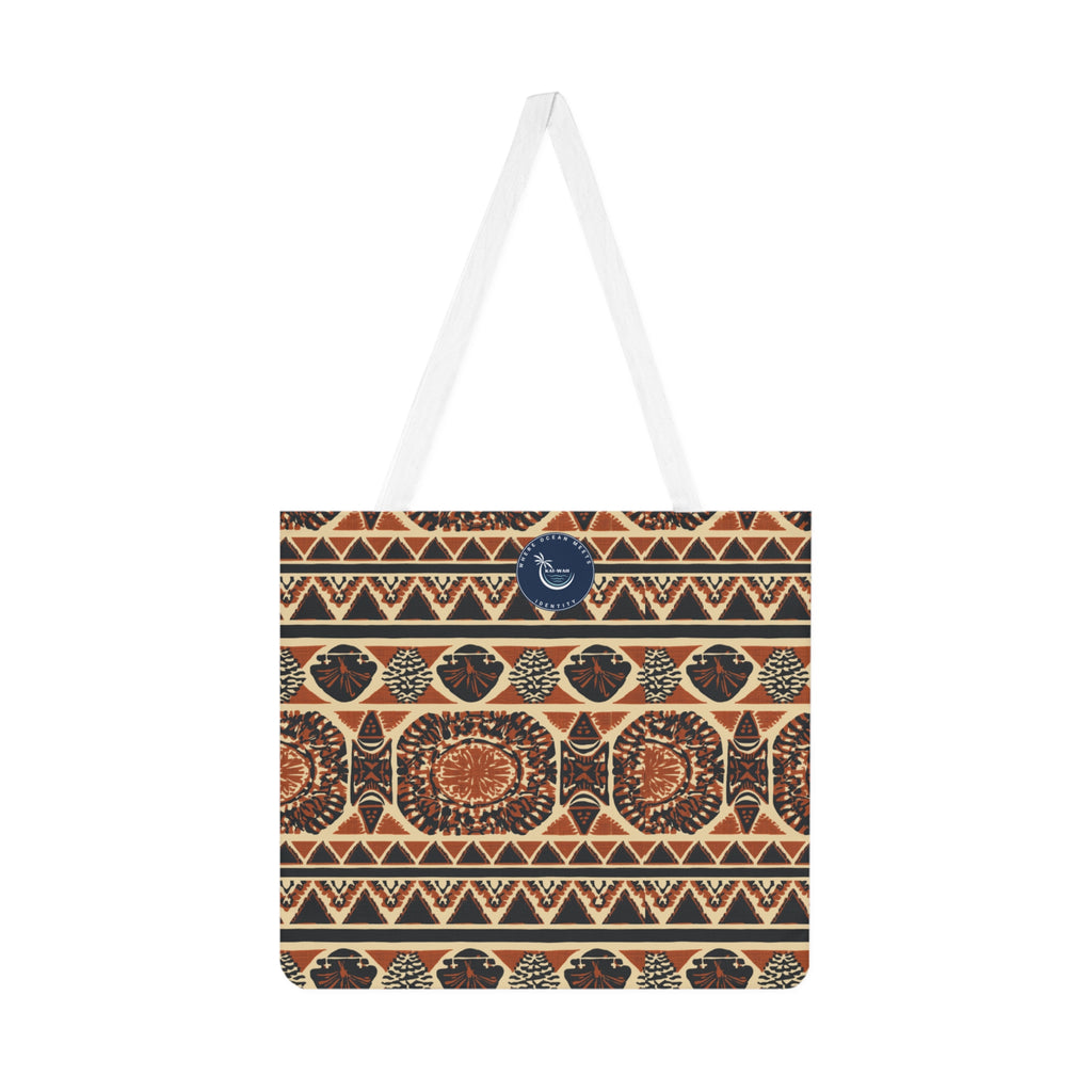 Tribal Print Tote Bag — Boho Aztec Shoulder Tote