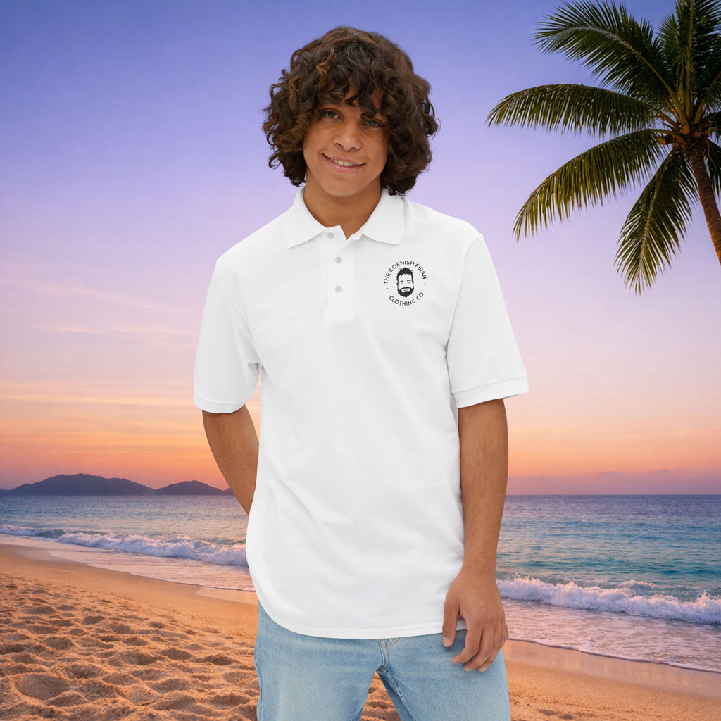 'The Cornish Fijian' - Men's Pique Polo