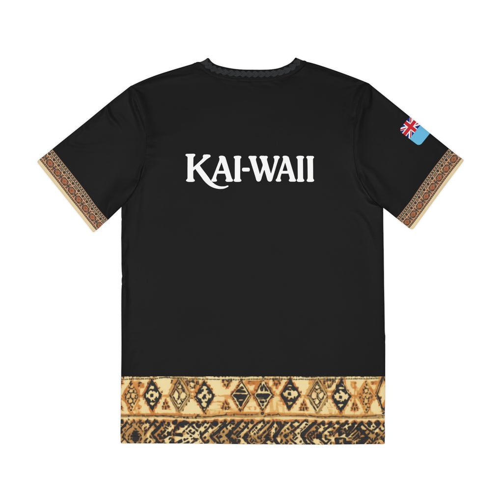 KAI-WAII Tribal Print Polyester Tee