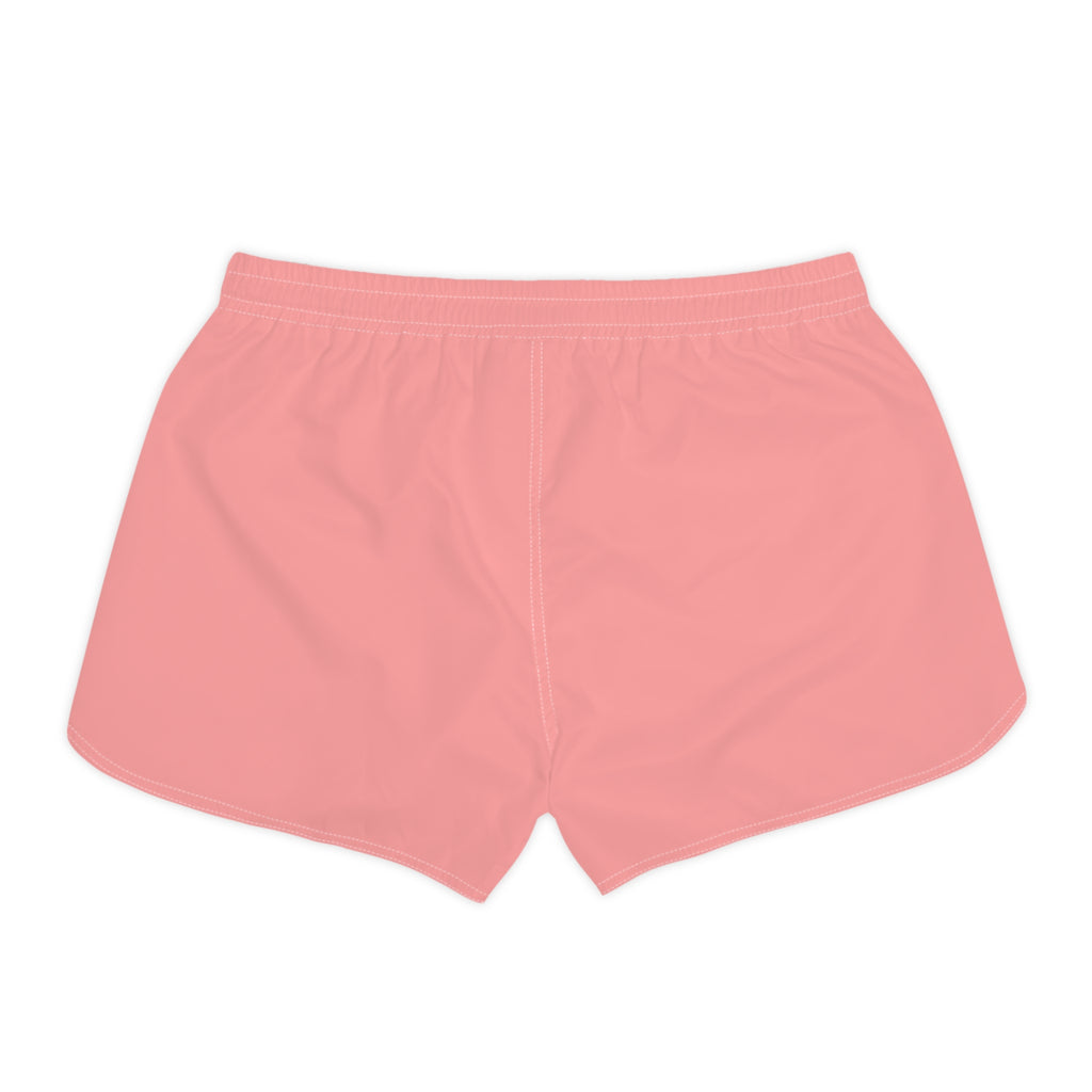Women's Pink 'Kai-Waii' Cute Heart Lounge Shorts