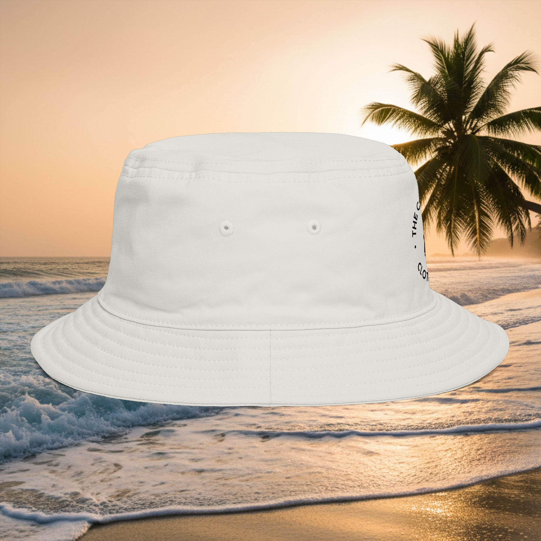 'The Cornish Fijian' Clothing Co. Embroidered Bucket Hat (Adult)