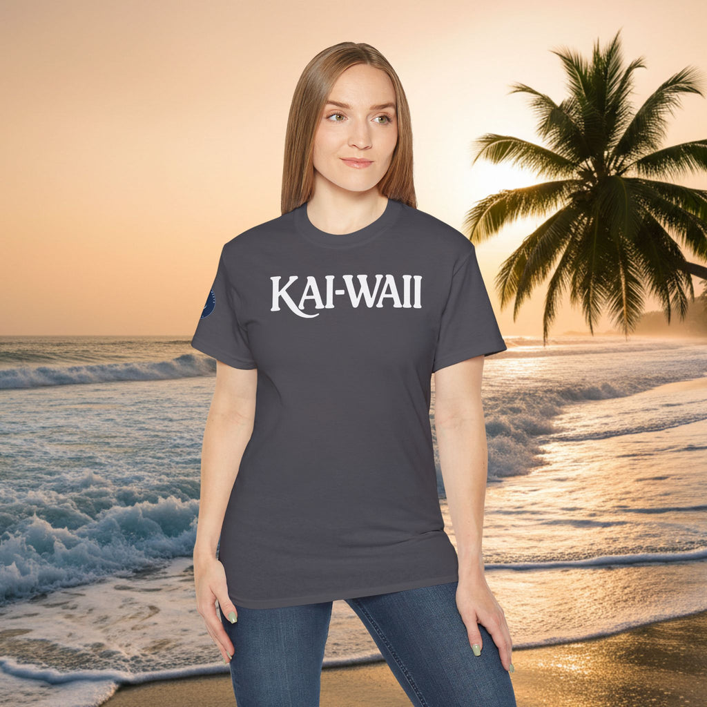 KAI-WAII Beach T-Shirt — Vintage Hawaiian Surf Tee