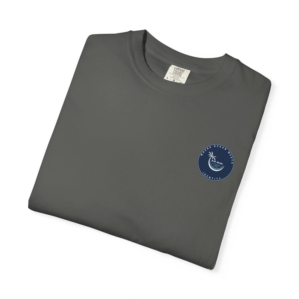 Graphic T-Shirt — "Shit I Don't Have Time For" Beach Sunset Crew Tee