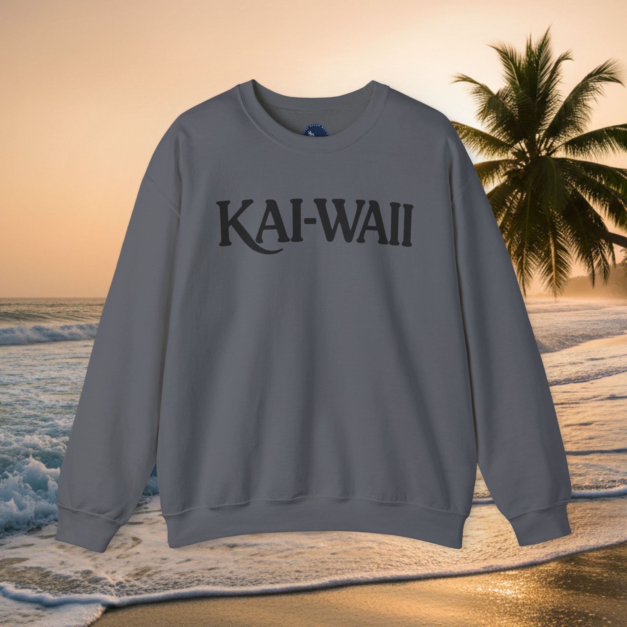 Crewneck Sweatshirt — "Keep Calm and Let Jesus Take the Wheel"