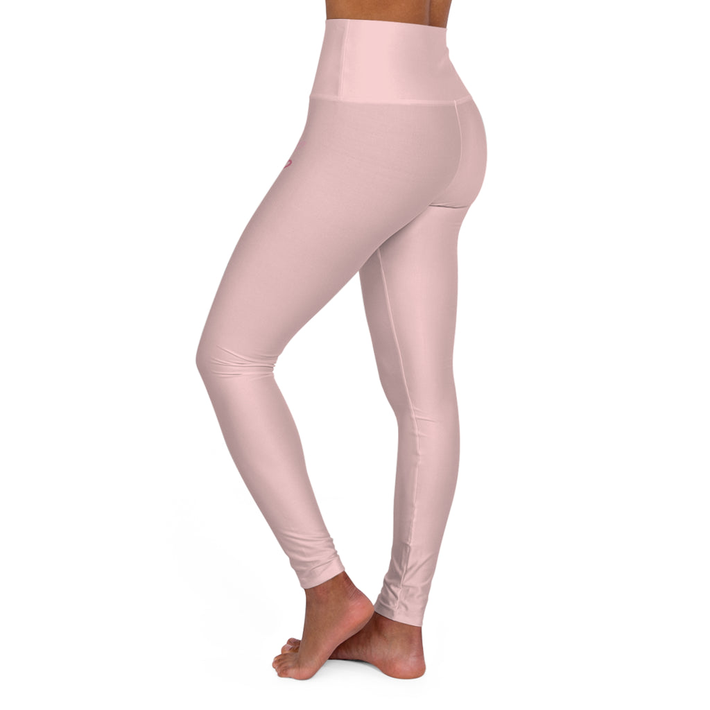 KAI-WAII High-Waisted Pink Leggings